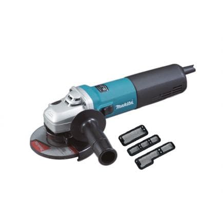 MAKITA 9565CRX1 - MEULEUSE D'ANGLE 1400W 125/115 mm - avec filres à poudres