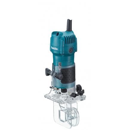 MAKITA 3710 - TRIMMER 6 mm with tiltable base