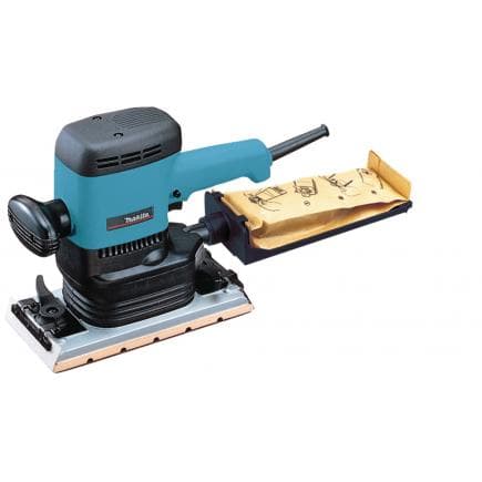 MAKITA 9046J - PONCEUSE ORBITALE 600W 115x229 mm - VELCRO - en coffret