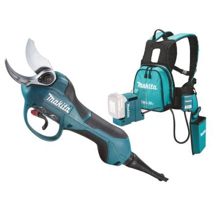 MAKITA DUP361Z - 18Vx2 PRUNING SCISSORS 18Vx2 - without batteries and charger - with accessories