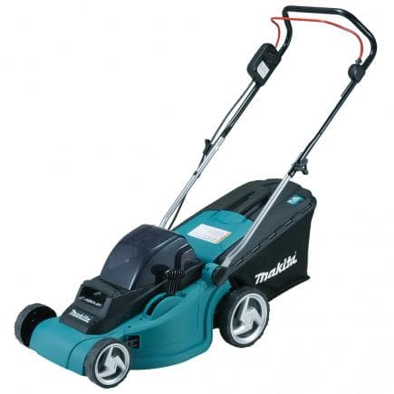 MAKITA DLM380PM2 - PUSH LAWN MOWER 18Vx2 38 cm with 2 x 4.0Ah batteries and double charger