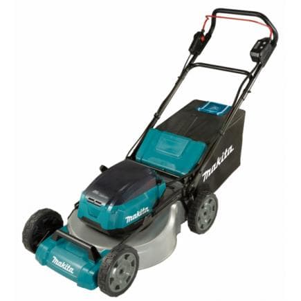 MAKITA DLM530PT4 - TONDEUSE POUSSÉE 36 V (4 LOTS) 53 cm - avec 4 batteries 5.0Ah, Chargeurs de batterie et déflecteur d'éjection latérale