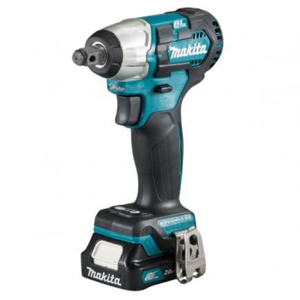 MAKITA TW161DSAJ - CLE A CHOCS 12Vmax 1/2" - 165 Nm - en coffret avec 2 batteries 2,0Ah et chargeur de batterie