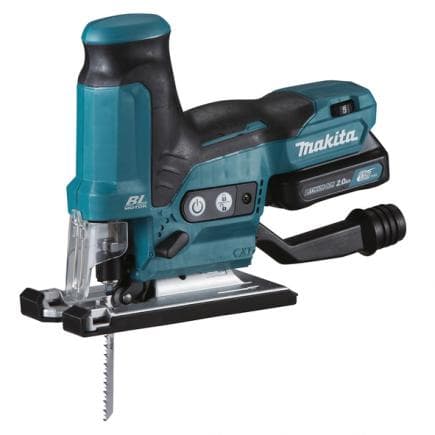 MAKITA JV102DSAJ - 12Vmax 23 mm Jigsaw CXT - in case with 2.0Ah batteries and charger