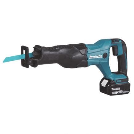 MAKITA DJR186RTE - SCIE DROITE 18V 32 mm - avec batterie 5.0Ah et Chargeurs de batterie
