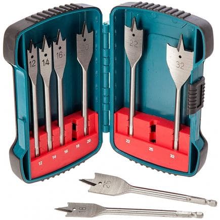 MAKITA P-52093 - PERFORMANCE FLAT BIT SET (8 pc.)
