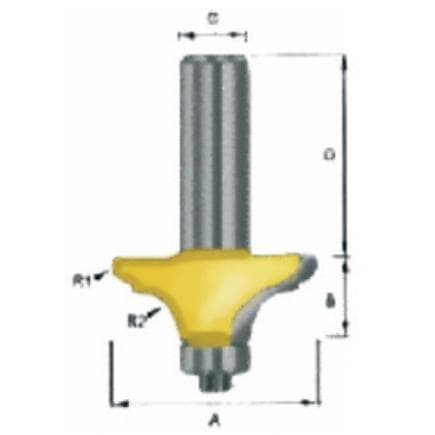 MAKITA D-11704 - Classic profile milling cutter