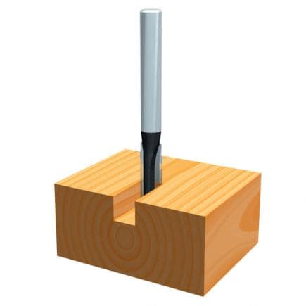 MAKITA D-10073 - Fluted milling cutter with two blades