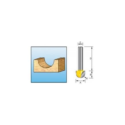 MAKITA D-10942 - Spherical milling cutter