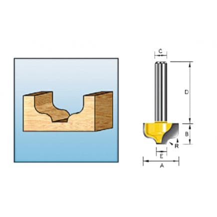 MAKITA D-11031 - Ogive milling cutter