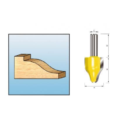 MAKITA D-11857 - Vertical ogive milling cutter