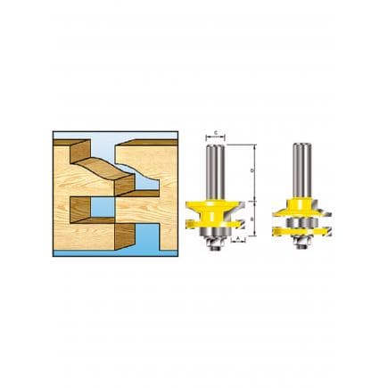MAKITA D-11916 - Milling cutter for reversible joints