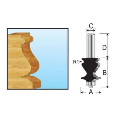 MAKITA D-11732 - Multi-profile milling cutter