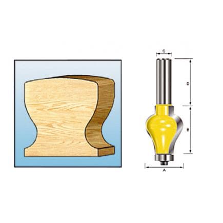 MAKITA D-11829 - Milling cutter for handrails