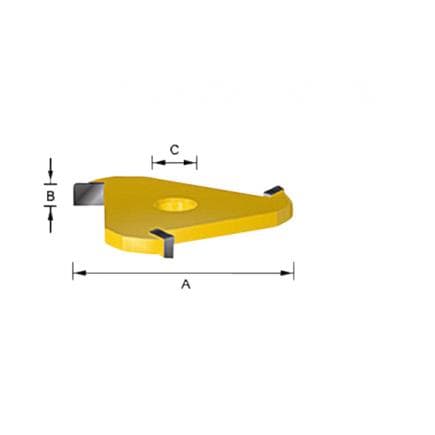 MAKITA D-12083 - Triple-wing milling cutter