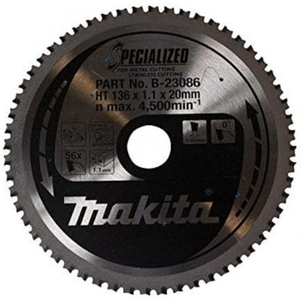 MAKITA B-23086 - Lame TCT pour ACIER INOX