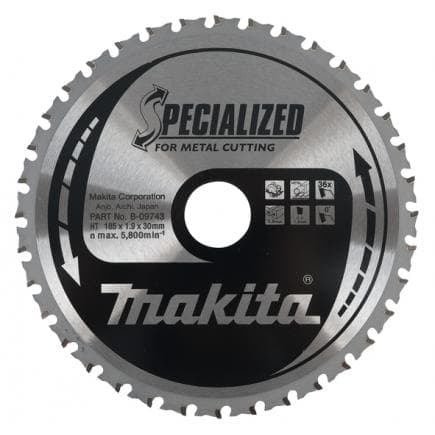 MAKITA B-09743 - Tungsten Blade for Metal