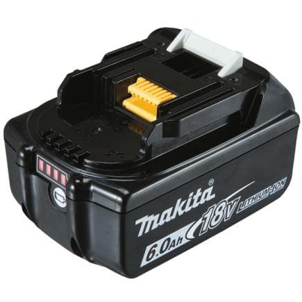 MAKITA BL1860B - LI-ION 18V 6.0Ah battery with led