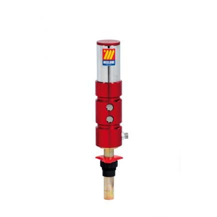 MECLUBE 020-1180-000 - Pompe pneumatique à huile Modèle 805 R 5 : 1 double effet Débit 35 l/min pour positions fixes