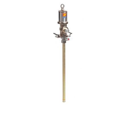 MECLUBE 021-0912-094 - Pompa pneumatica industriale per olio e affini R 12:1 Mod. 912 flangiata doppio effetto per fusti da 180 220 l