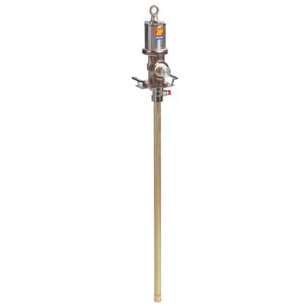 MECLUBE 021-0912-125 - Pompa pneumatica industriale per olio e affini R 12:1 Mod. 912 flangiata doppio effetto per cisterne da 750 1500 l