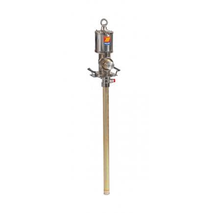 MECLUBE 021-1214-094 - Pompe pneumatique industrielle pour huile et similaire R 14 : 1 Mod. 1214 bride double effet pour fûts 180 - 220 l