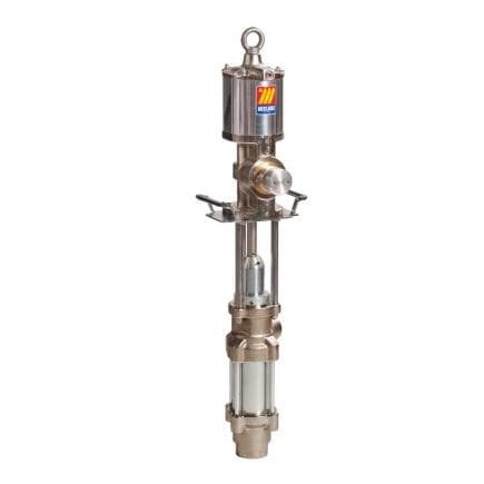 MECLUBE 021-1203-DP0 - Pompe pneumatique industrielle LONGUE PORTÉE R 3 : 1 Débit 100 l/min Mod. 1203D double effet non couplé pour huile,...