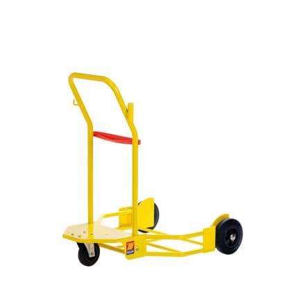 MECLUBE 030-1398-000 - Chariot pour fûts de 180 - 220 kg avec bande de blocage des fûts