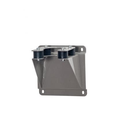 MECLUBE 025-1265-010 - Support mural en acier peint Avec entretoises en caoutchouc anti-vibration