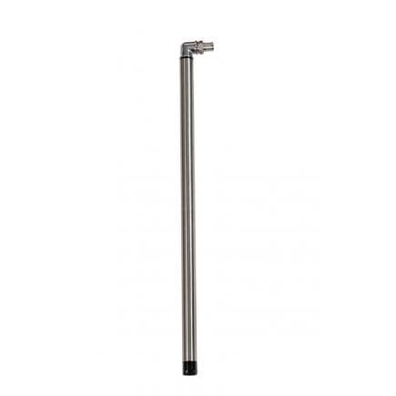 MECLUBE 025-1269-125 - Tube d'aspiration en ACIER INOX pour pompes murales, longueur 1250 mm