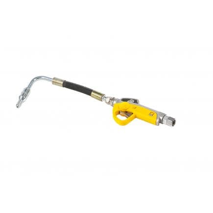 MECLUBE 024-1231-C00 - Pistolet de distribution d'huile Extrémité flexible 90° valve anti-goutte ø 14 mm