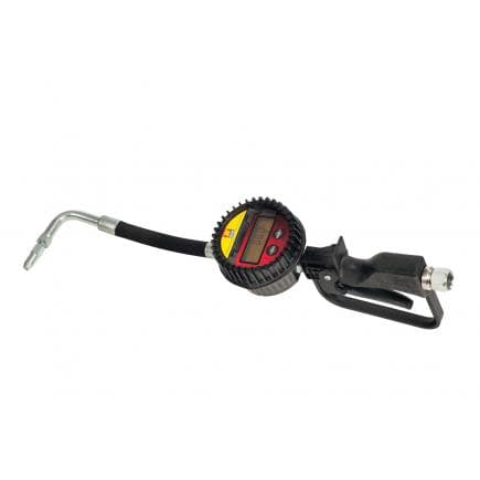 MECLUBE 024-1243-A00 - Pistolet numérique de redimensionnable pour huile Embout flexible 90° Soupape ø 12 mm