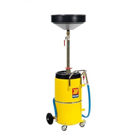 MECLUBE 045-1460-E00 - Récipient récupérateur d'huile usée 90 l Réservoir de récupération 15 l