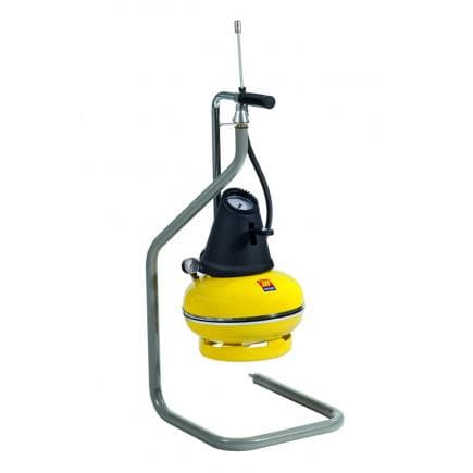 MECLUBE 060-1583-000 - Gonfleur de pneu portable homologué EEC 12 l avec charge automatique avec support