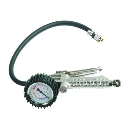 MECLUBE 063-1597-000 - Pistolet de gonflage avec manomètre