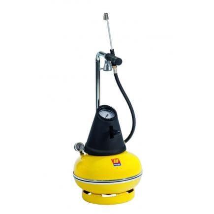 MECLUBE 060-1582-000 - Gonfleur de pneu portable homologué CEE 12 avec recharge automatique