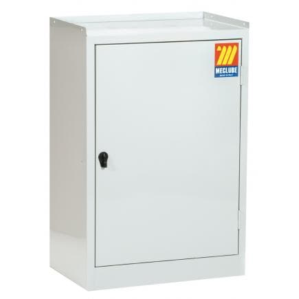 MECLUBE 027-1352-000 - Meuble bas avec 1 porte avec serrure, tiroir interne et deux étagères