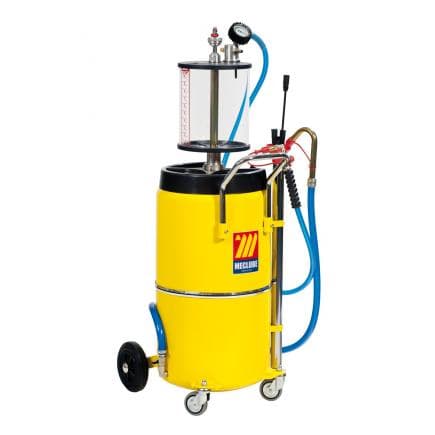 MECLUBE 040-1435-000 - Aspirateur pneumatique d'huile usée de 90 l avec préchambre