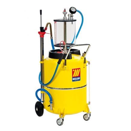 MECLUBE 040-1438-000 - Aspirateur pneumatique d'huile usée de 120 l avec préchambre