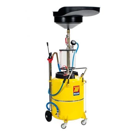 MECLUBE 040-1448-000 - Aspirateur pneumatique d'huile usée de 120 l avec préchambre