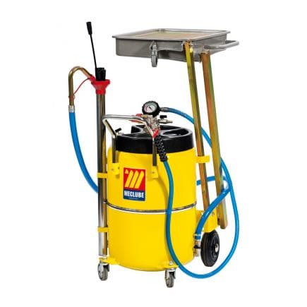 MECLUBE 041-1451-000 - Récupérateur d'huile usée avec pantographe 65 l pour VOITURES ET MOTOS