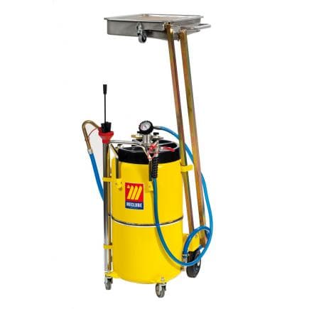 MECLUBE 041-1452-000 - Aspirateur d'huile usée à pantographe pneumatique 90 l