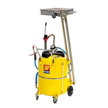MECLUBE 041-1453-000 - Aspirateur et récupérateur d'huile pneumatique à pantographe 120 l