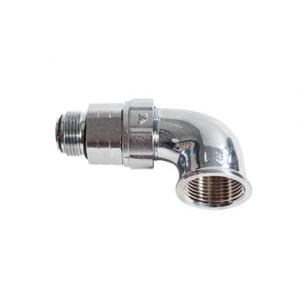MECLUBE 079-1770-005 - Giunto girevole 90° ARIA ACQUA 20 bar F 3/4"G