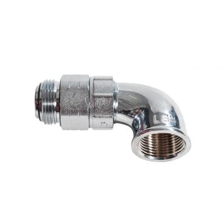 MECLUBE 079-1770-006 - Joint tournant 90° Tube à AIR - EAU 20 bar F 1"G