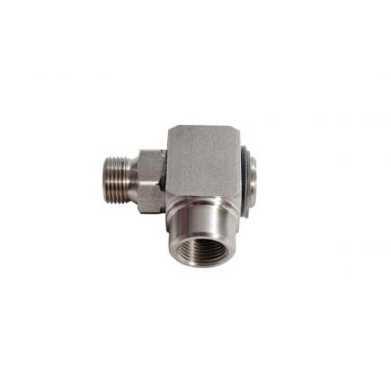 MECLUBE 079-1771-003 - Joint tournant 90° EAU 150 °C 400 bar F 3/8"G