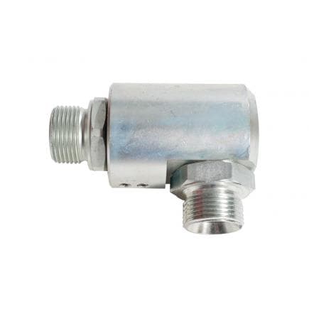 MECLUBE 079-1772-006 - Joint tournant 90° HUILE 88 bar M 1"G