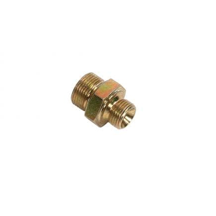 MECLUBE F96-0100-302 - Mamelon en acier galvanisé M3 / 8"G M1 / 4"G