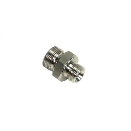 MECLUBE F96-1100-303 - Mamelon en ACIER INOX AISI 316 M3 / 8 "G - M3 / 8" G