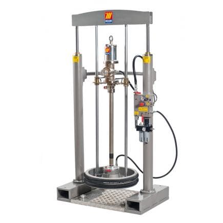 MECLUBE 012-1340-000 - Kit pressa sollevatore grasso per fusti da 180 220 kg Portata 10 kg/min
